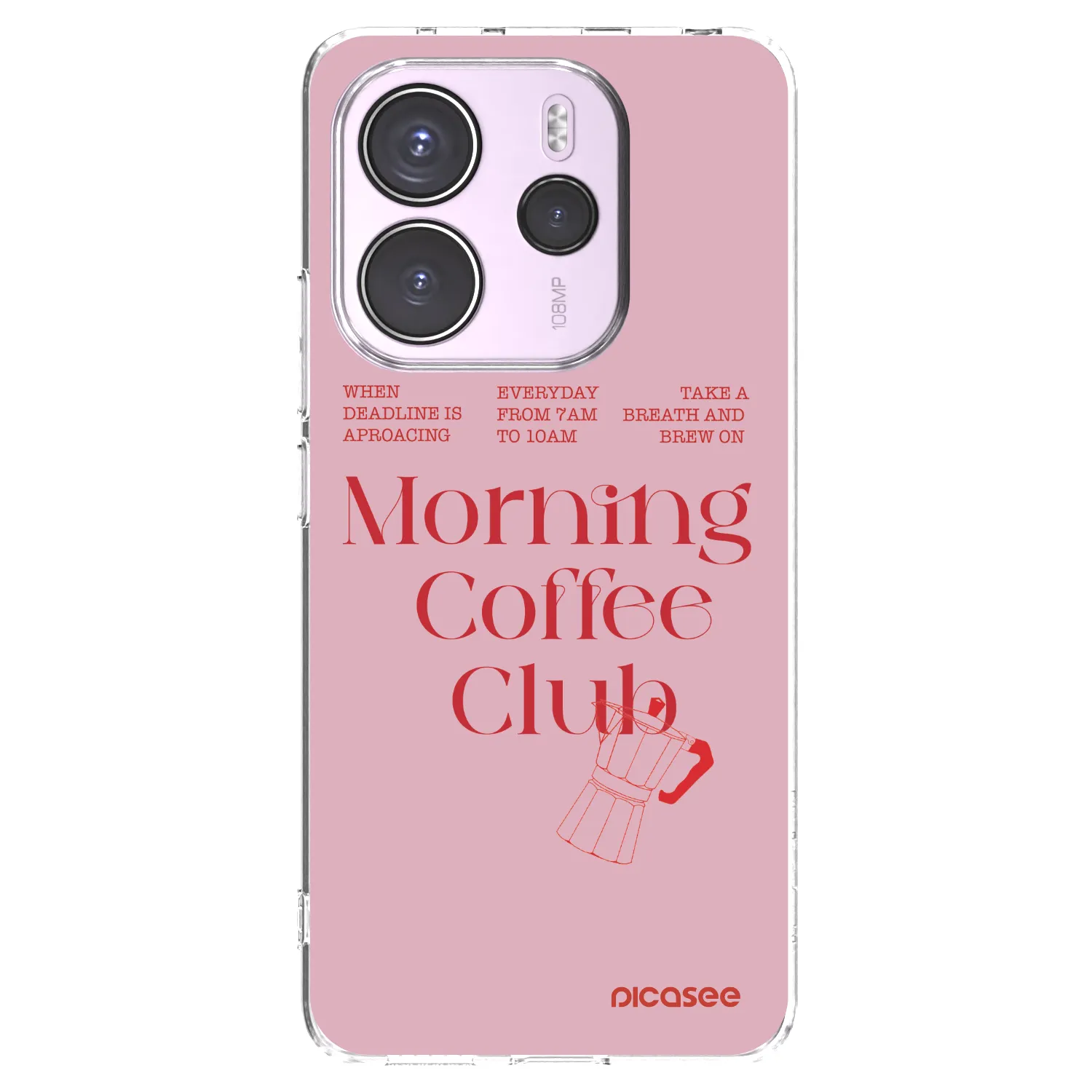 Picasee husă transparentă din silicon pentru Xiaomi Redmi Note 14 4G - Morning