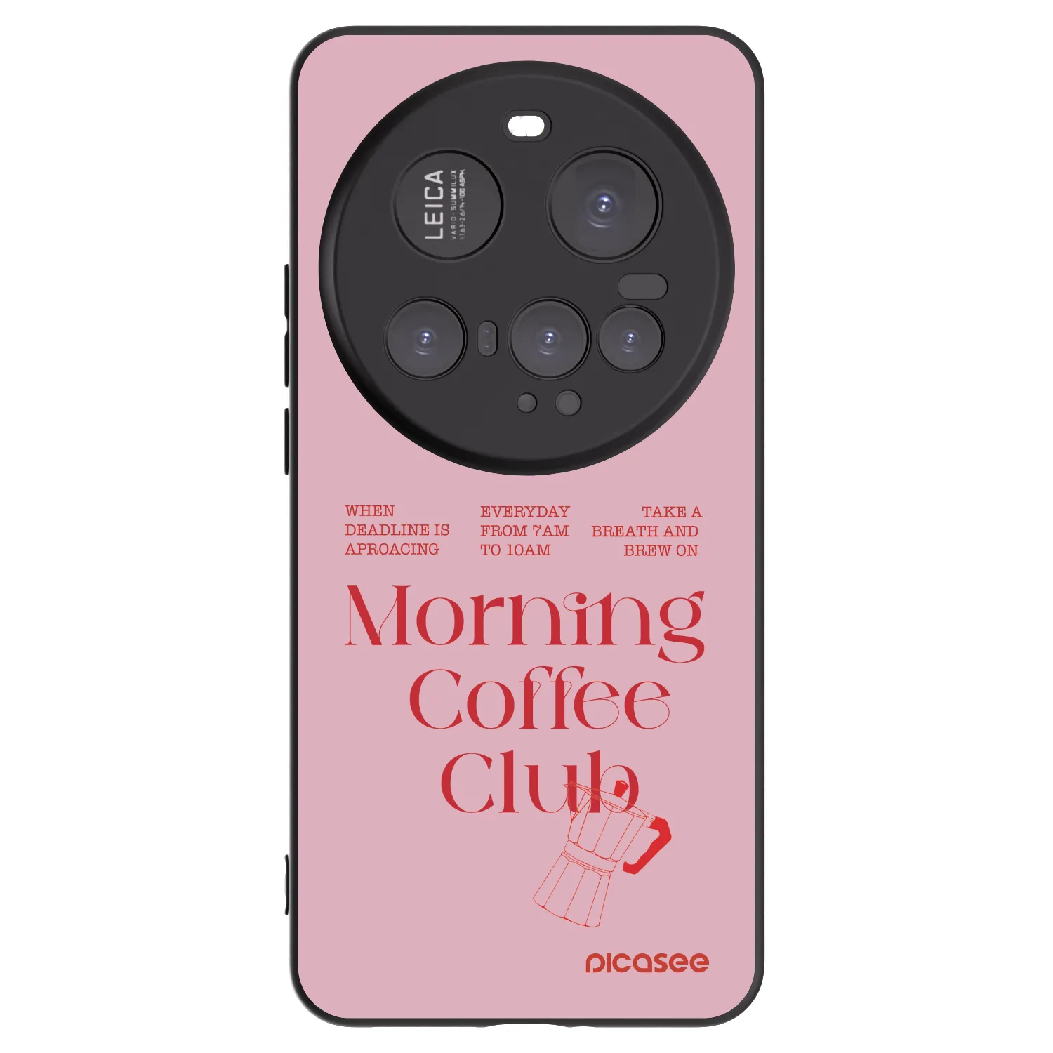 Picasee husă neagră din silicon pentru Xiaomi 15 Ultra - Morning