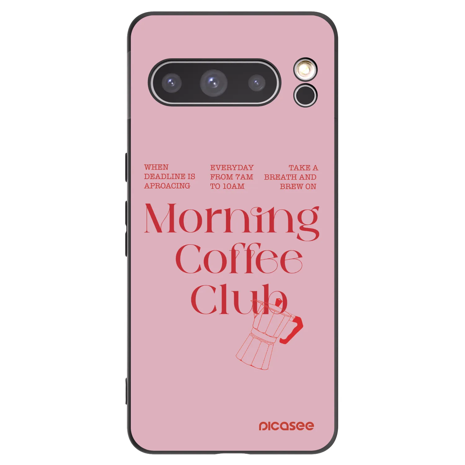 Picasee husă neagră din silicon pentru Google Pixel 8 Pro - Morning