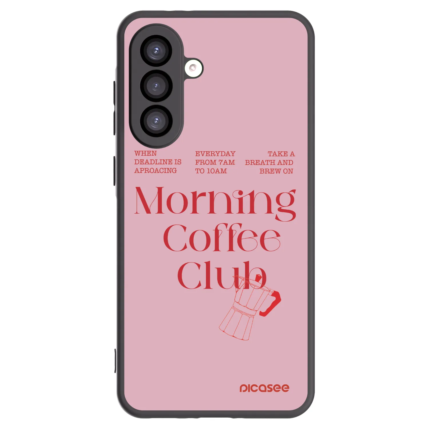 Picasee husă neagră din silicon pentru Samsung Galaxy A26 5G A266B - Morning