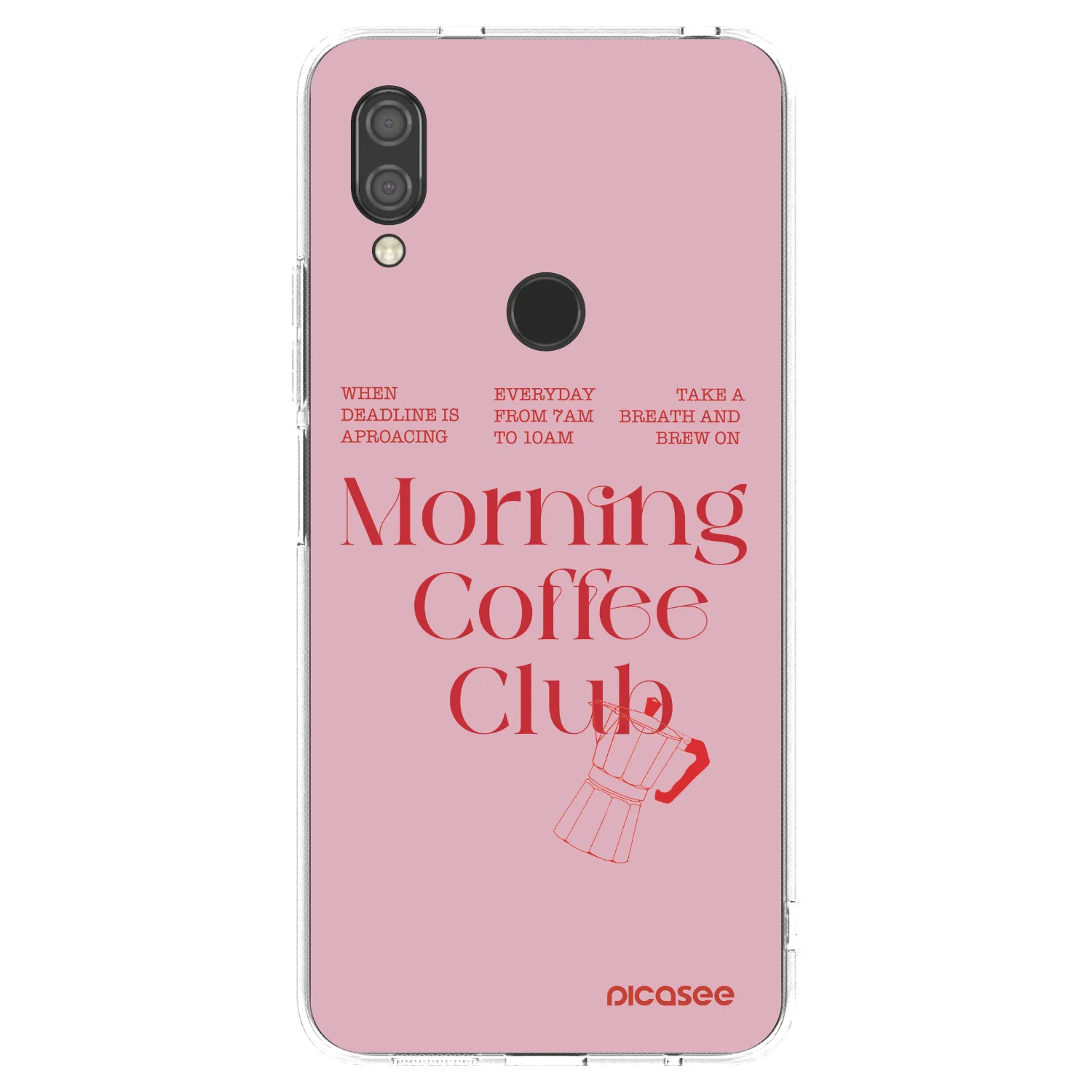 Picasee husă transparentă din silicon pentru Xiaomi Redmi 7 - Morning