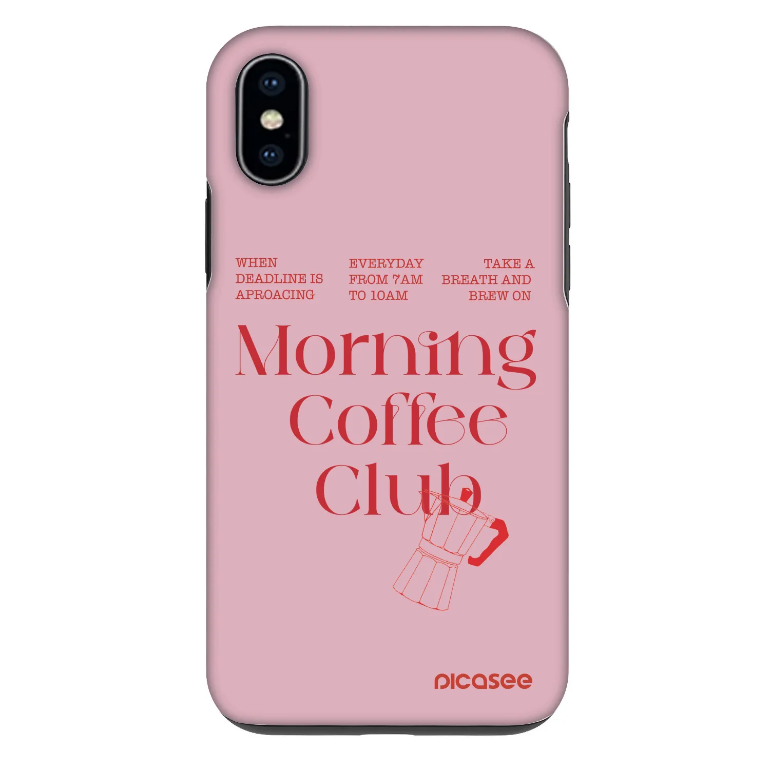 Picasee Fashion Case pentru Apple iPhone X/XS - Morning