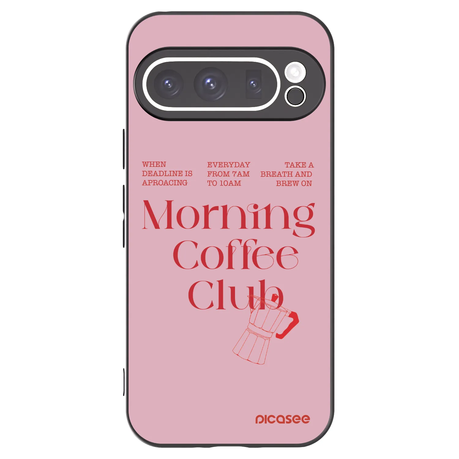 Picasee husă neagră din silicon pentru Google Pixel 9 Pro XL - Morning