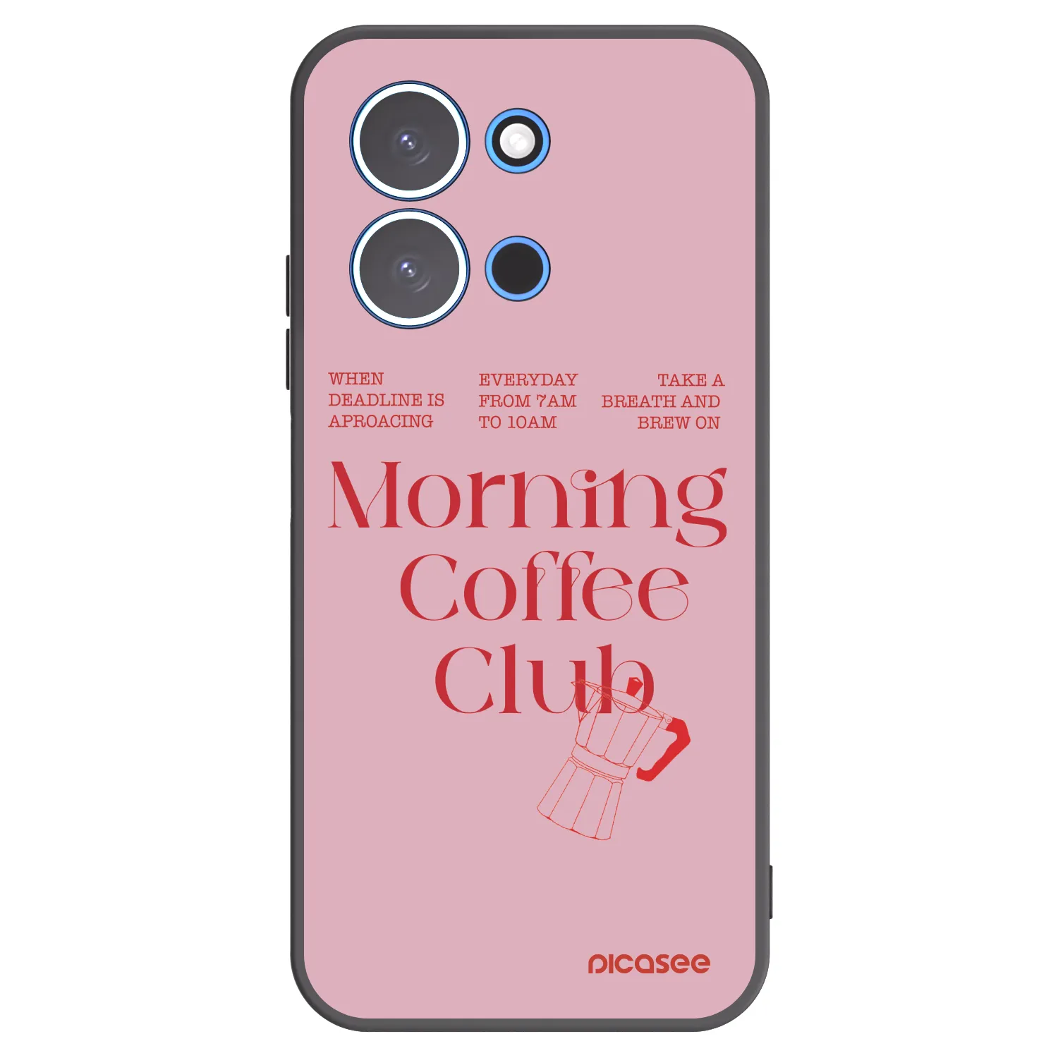 Picasee husă neagră din silicon pentru Xiaomi Redmi 15C 4G - Morning