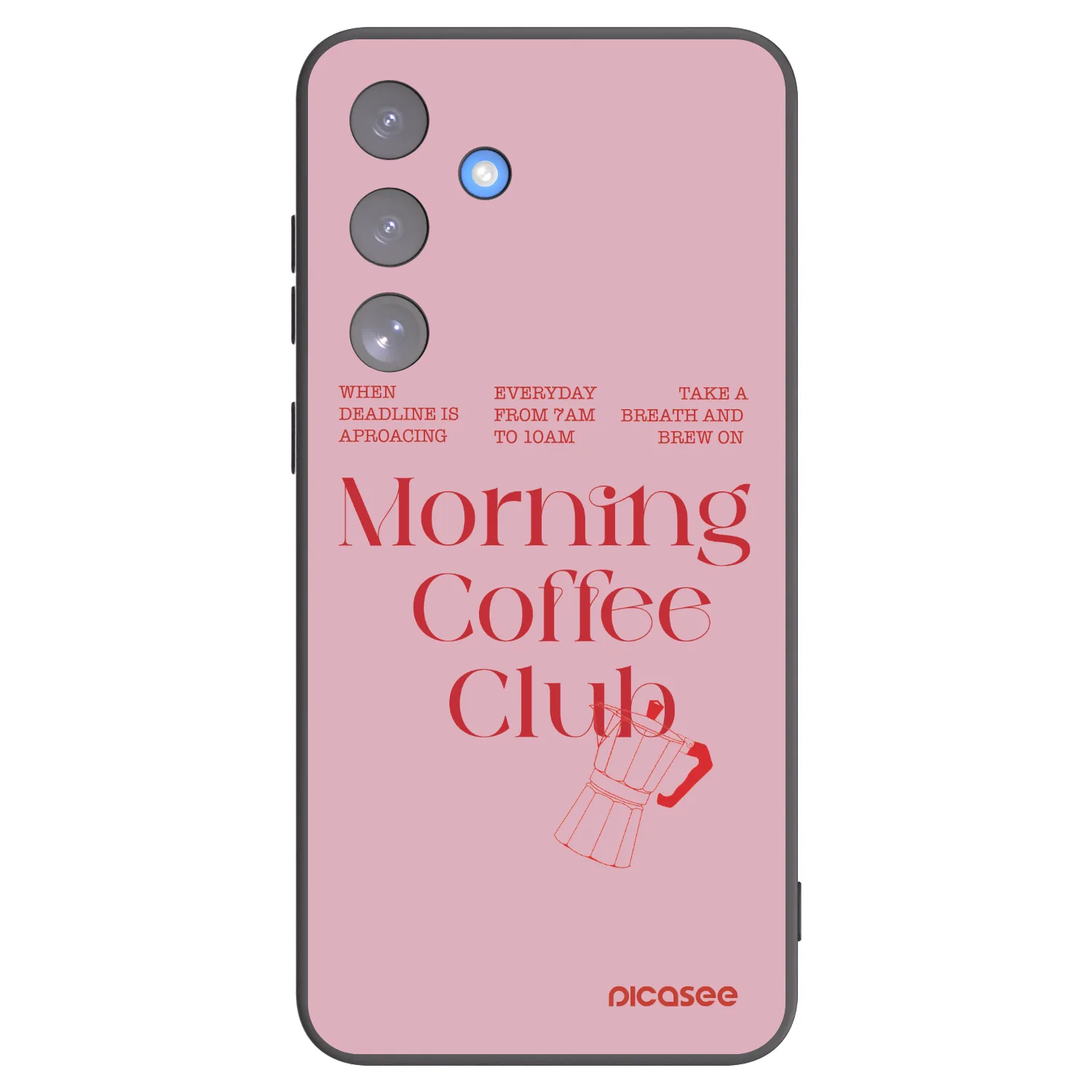 Picasee husă neagră din silicon pentru Samsung Galaxy S25 FE 5G - Morning