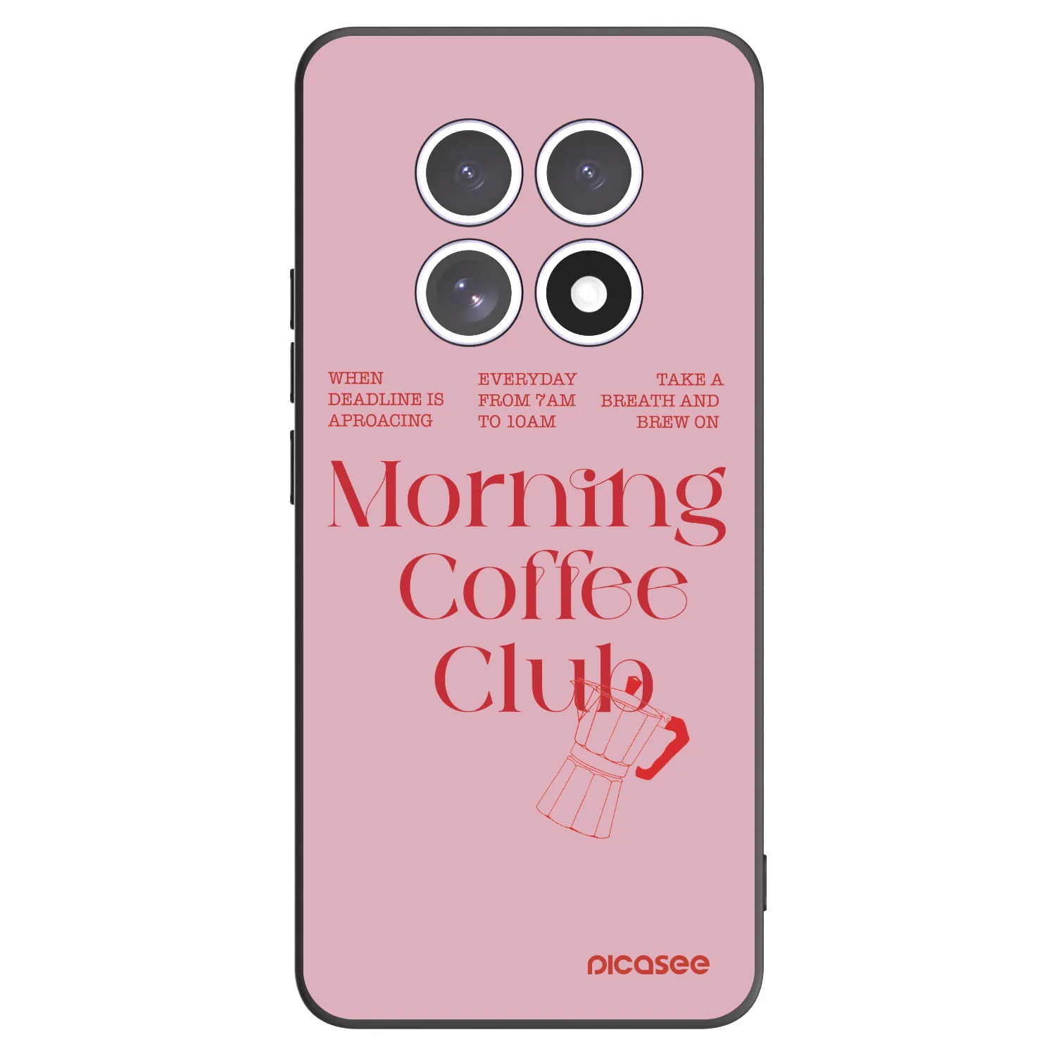 Picasee husă neagră din silicon pentru Xiaomi Redmi Note 15 4G - Morning