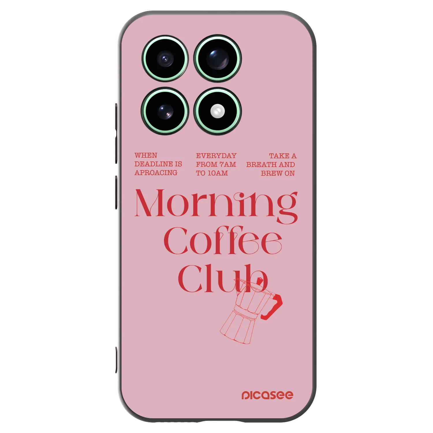 Picasee husă neagră din silicon pentru Xiaomi 17 - Morning