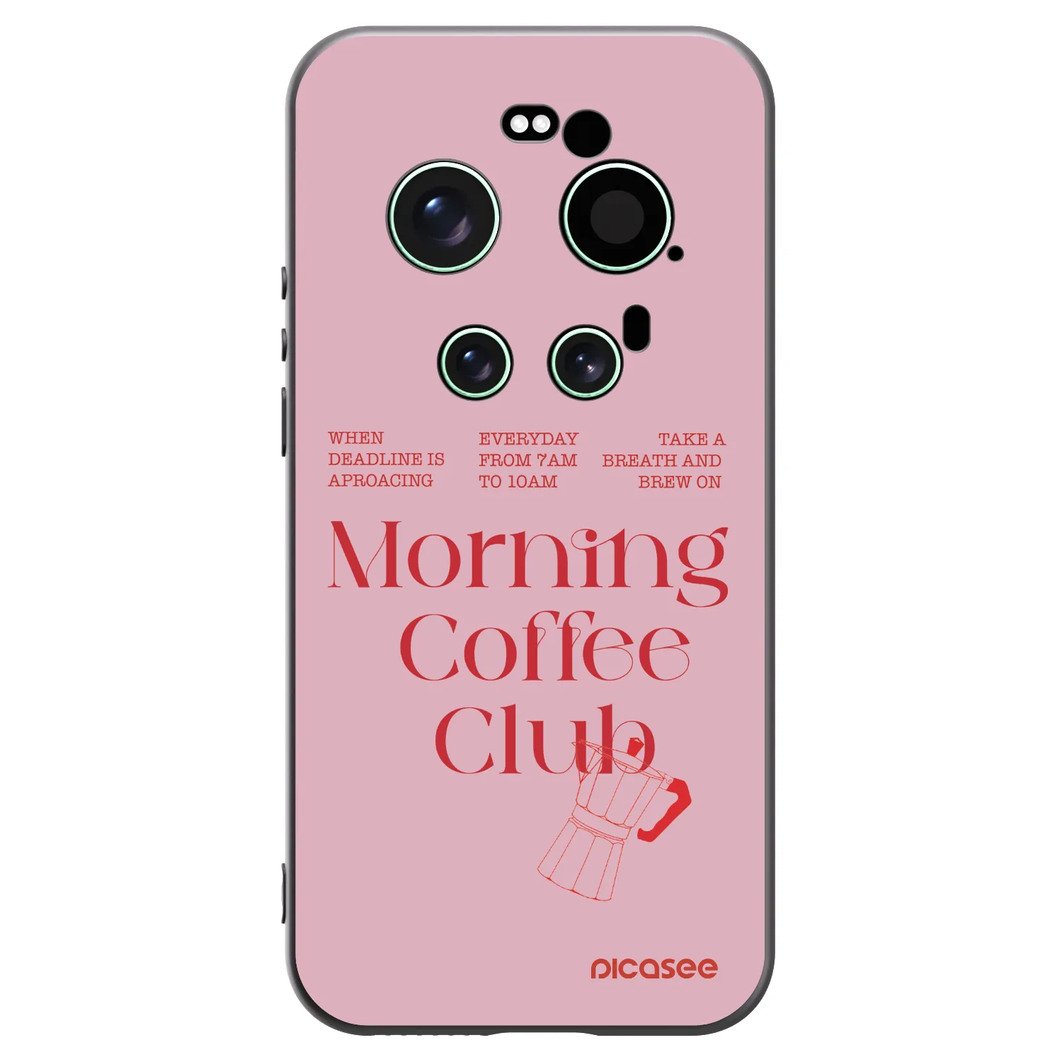 Picasee husă neagră din silicon pentru Xiaomi 17 Ultra - Morning