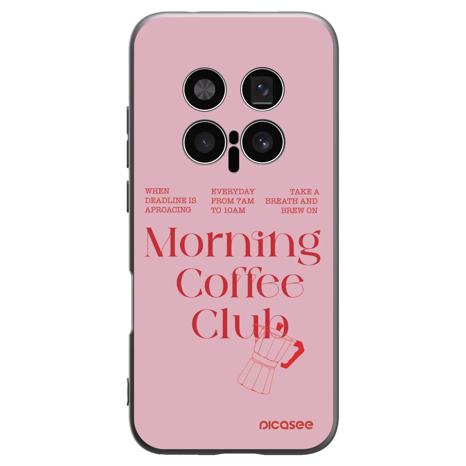 Picasee husă neagră din silicon pentru Honor Magic8 Pro 5G - Morning