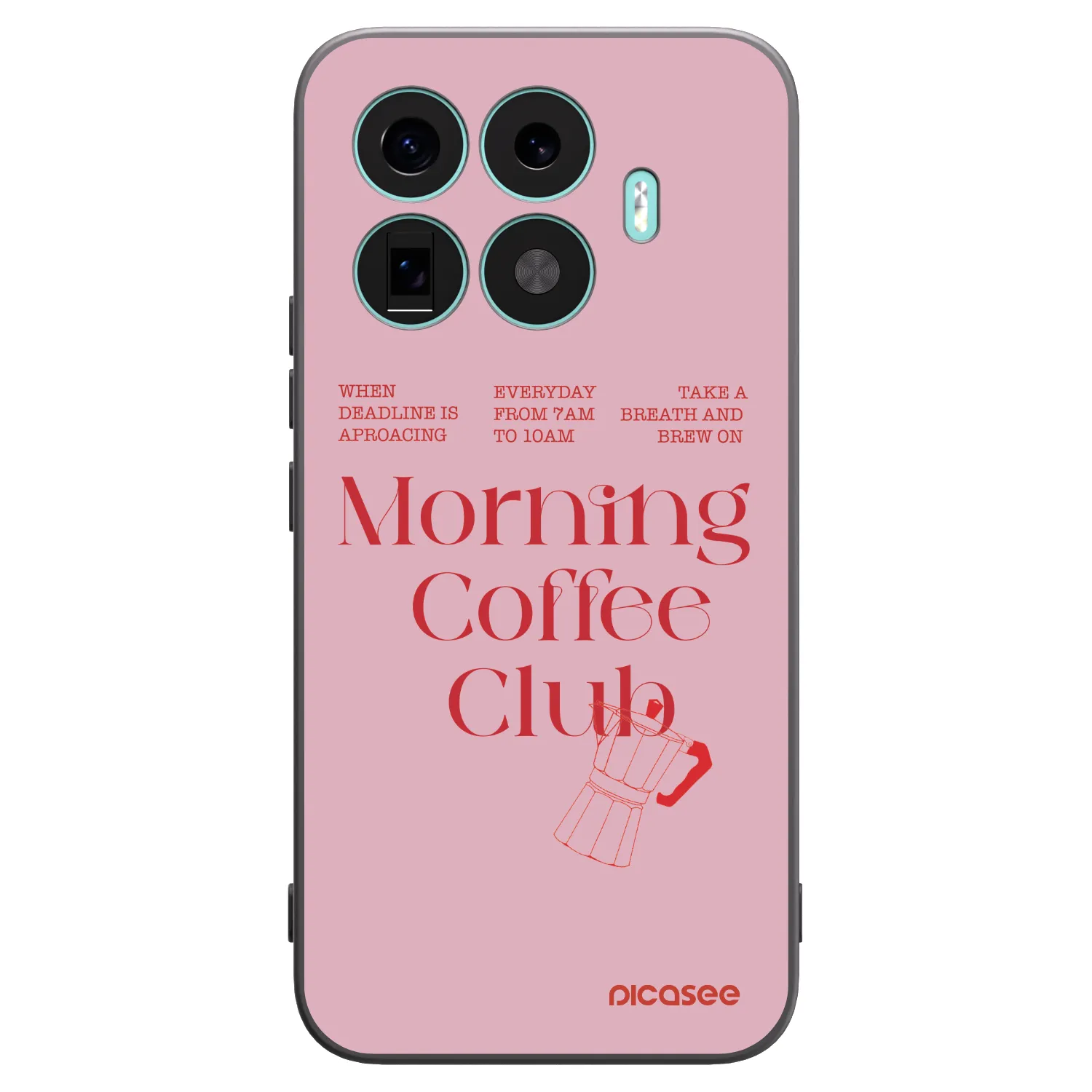 Picasee husă neagră din silicon pentru Xiaomi 17T Pro - Morning