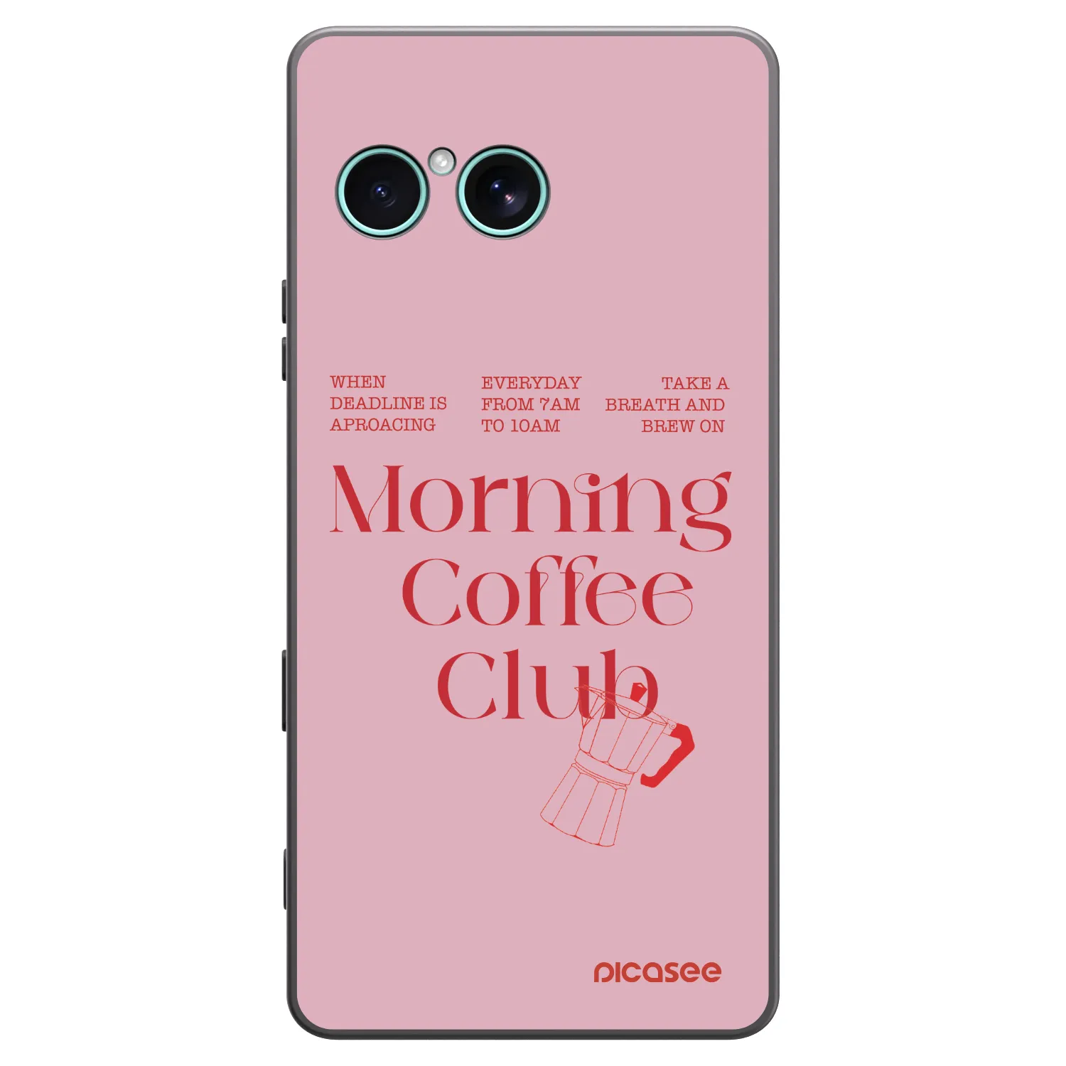 Picasee husă neagră din silicon pentru Sony Xperia 10 VII - Morning