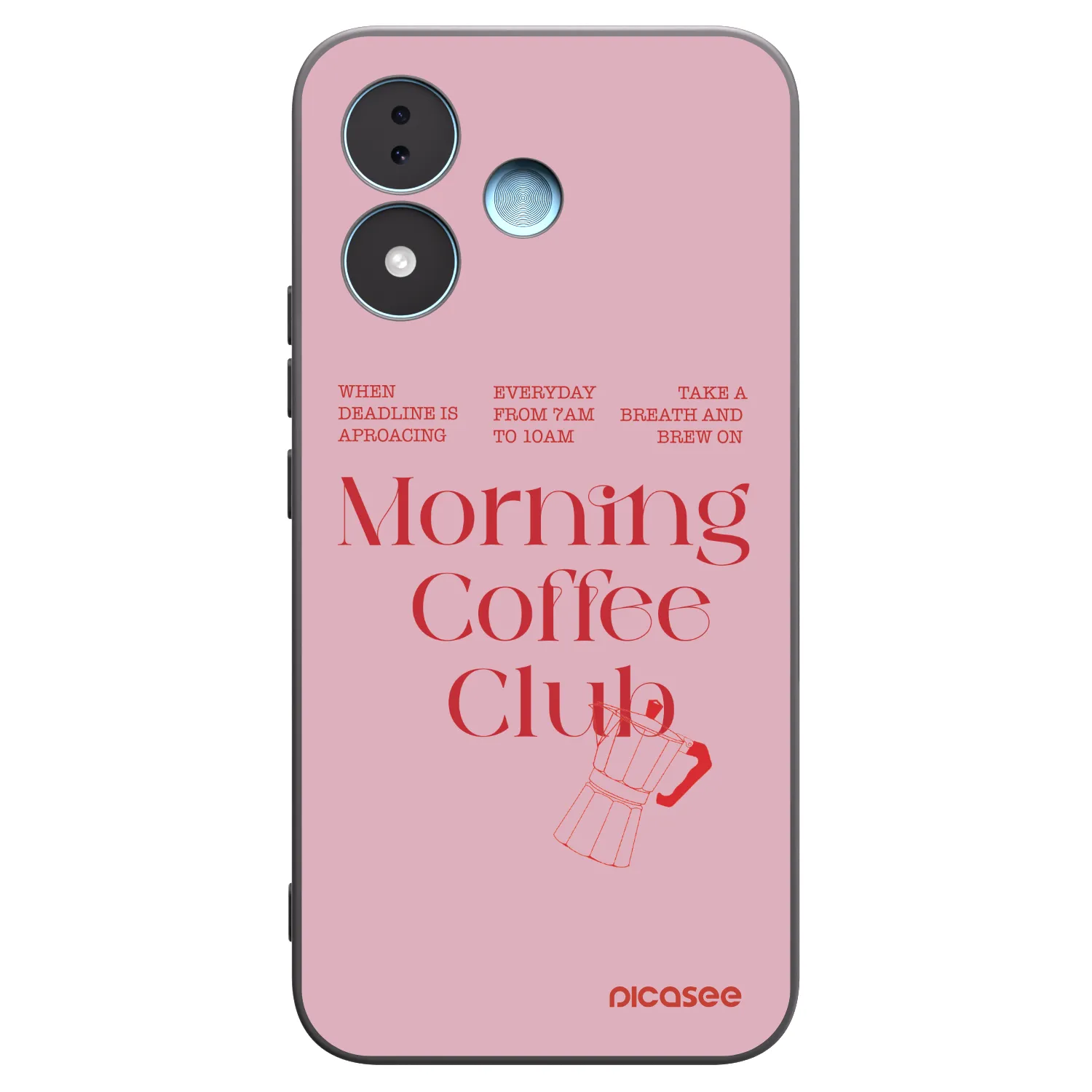 Picasee husă neagră din silicon pentru Xiaomi Redmi Note 17 5G - Morning