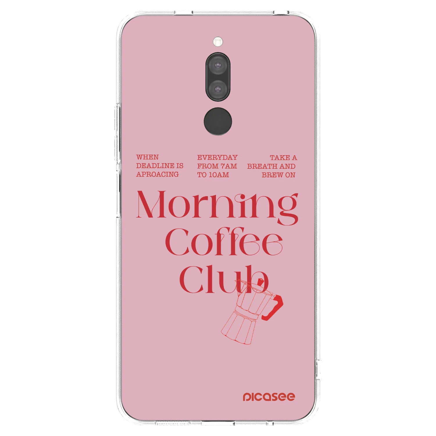 Picasee husă transparentă din silicon pentru Xiaomi Redmi 8 - Morning