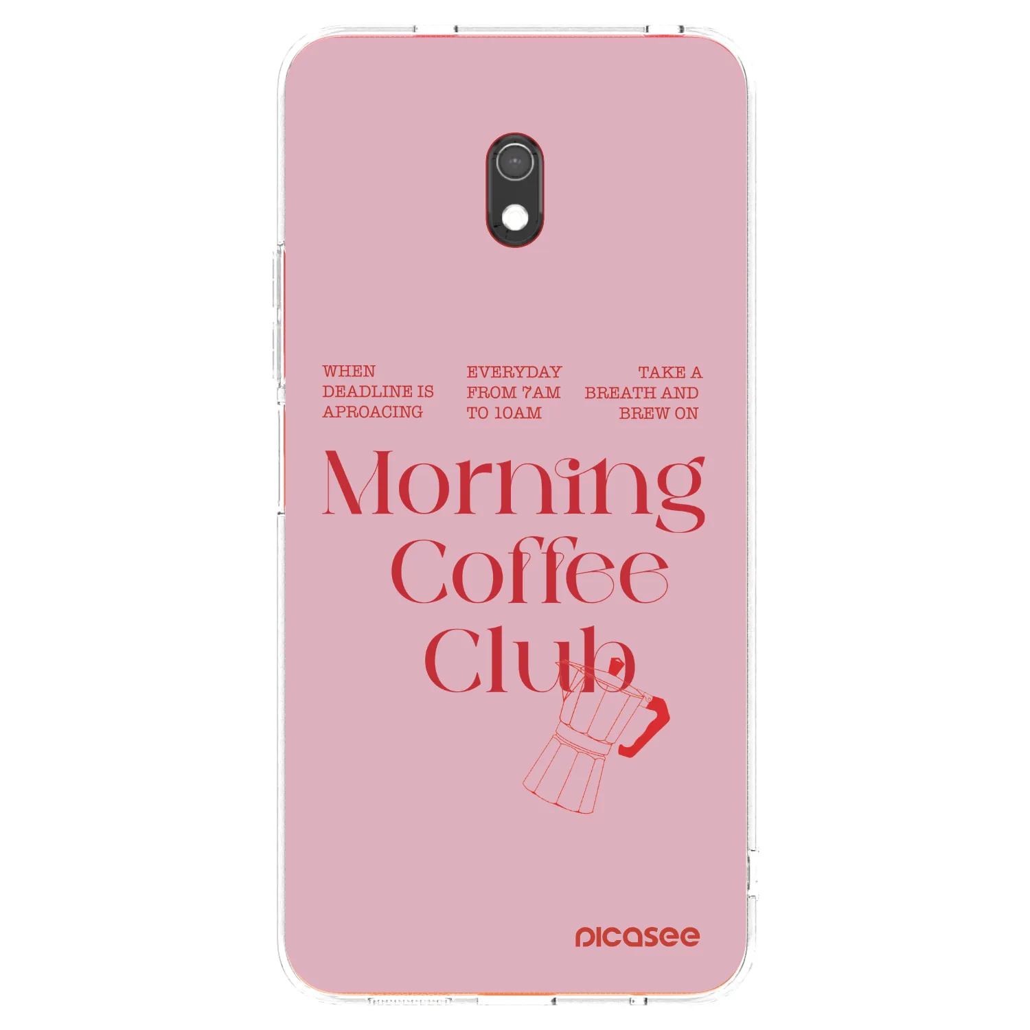 Picasee husă transparentă din silicon pentru Xiaomi Redmi 8A - Morning