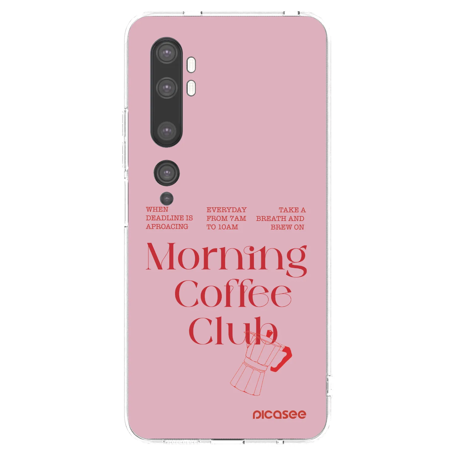 Picasee husă transparentă din silicon pentru Xiaomi Mi Note 10 (Pro) - Morning