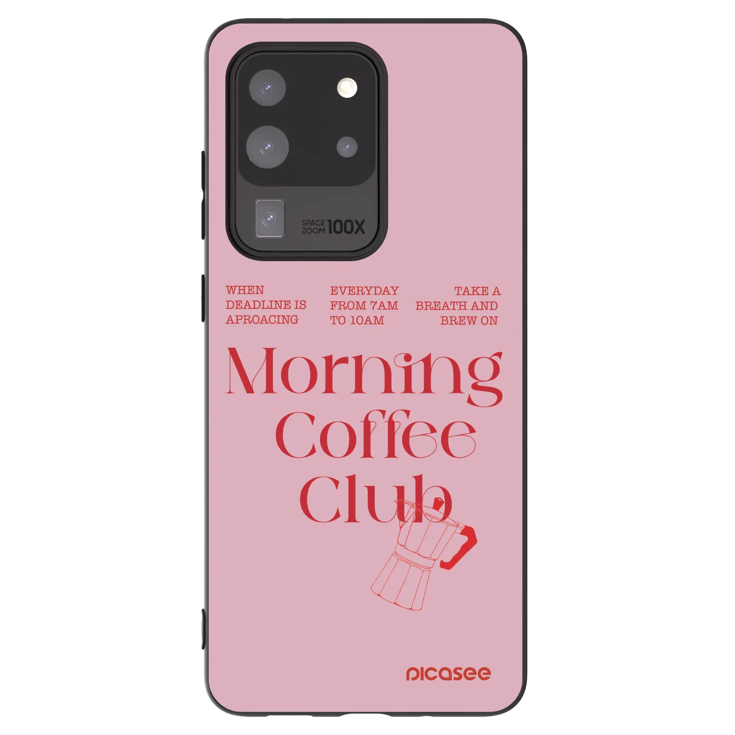 Picasee husă neagră din silicon pentru Samsung Galaxy S20 Ultra 5G G988F - Morning