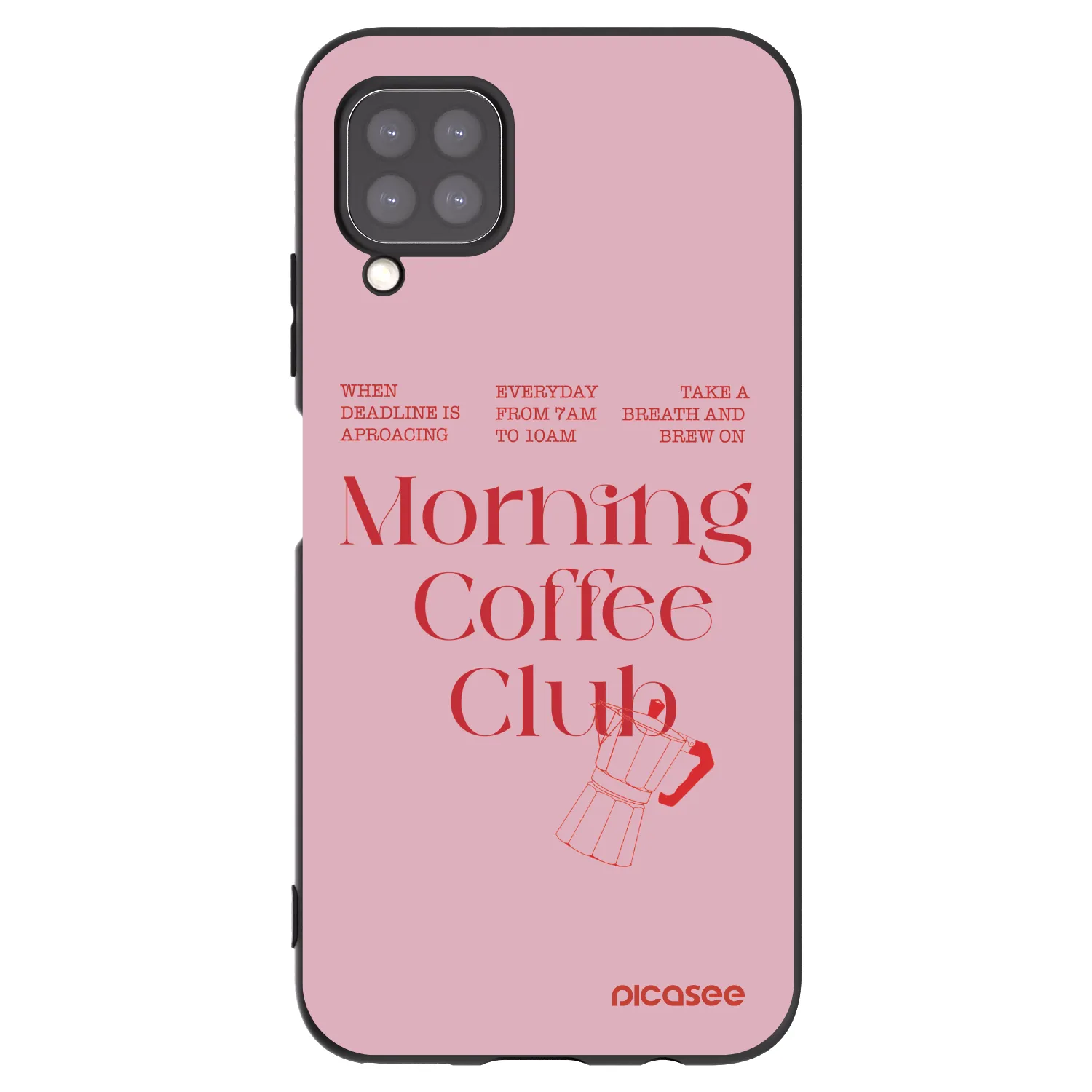 Picasee husă neagră din silicon pentru Huawei P40 Lite - Morning