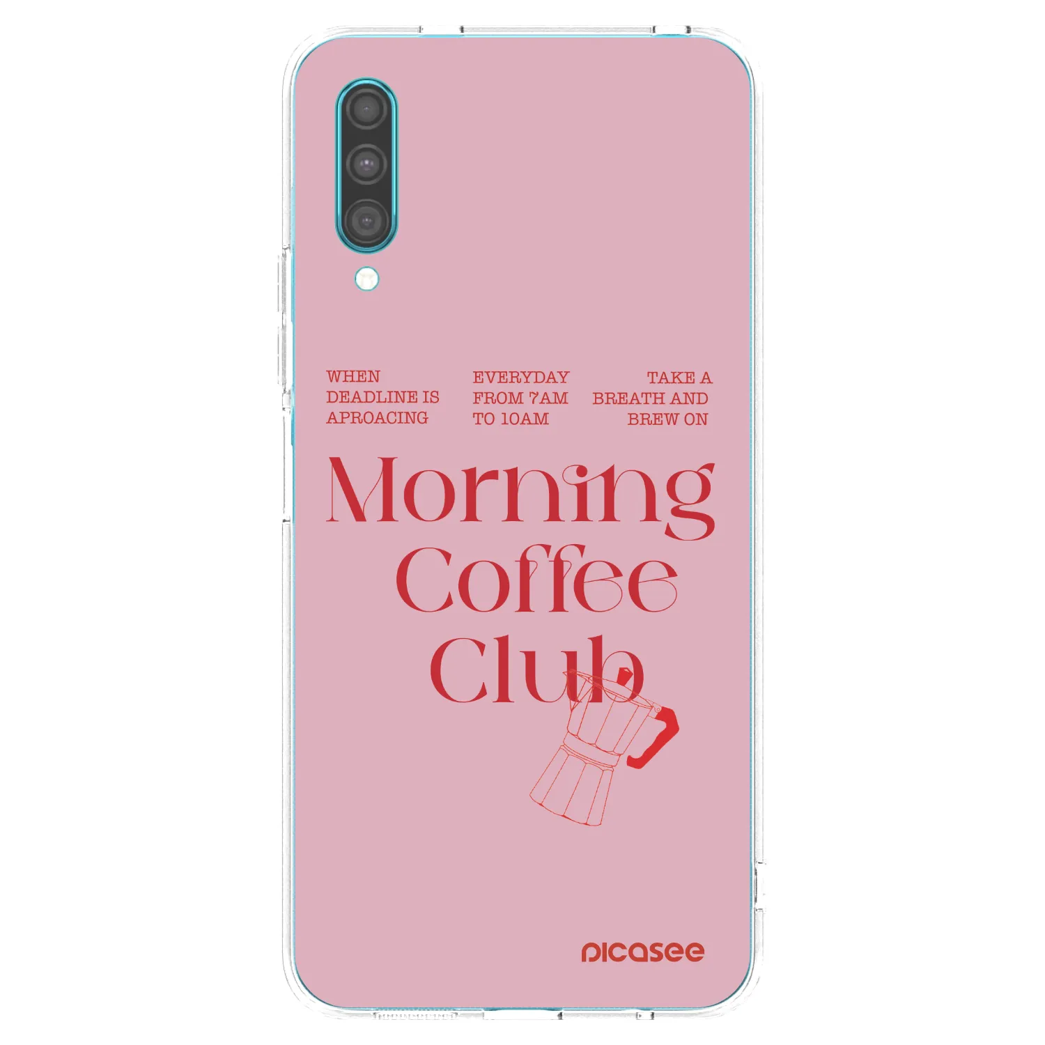 Picasee husă transparentă din silicon pentru Samsung Galaxy A30s A307F - Morning