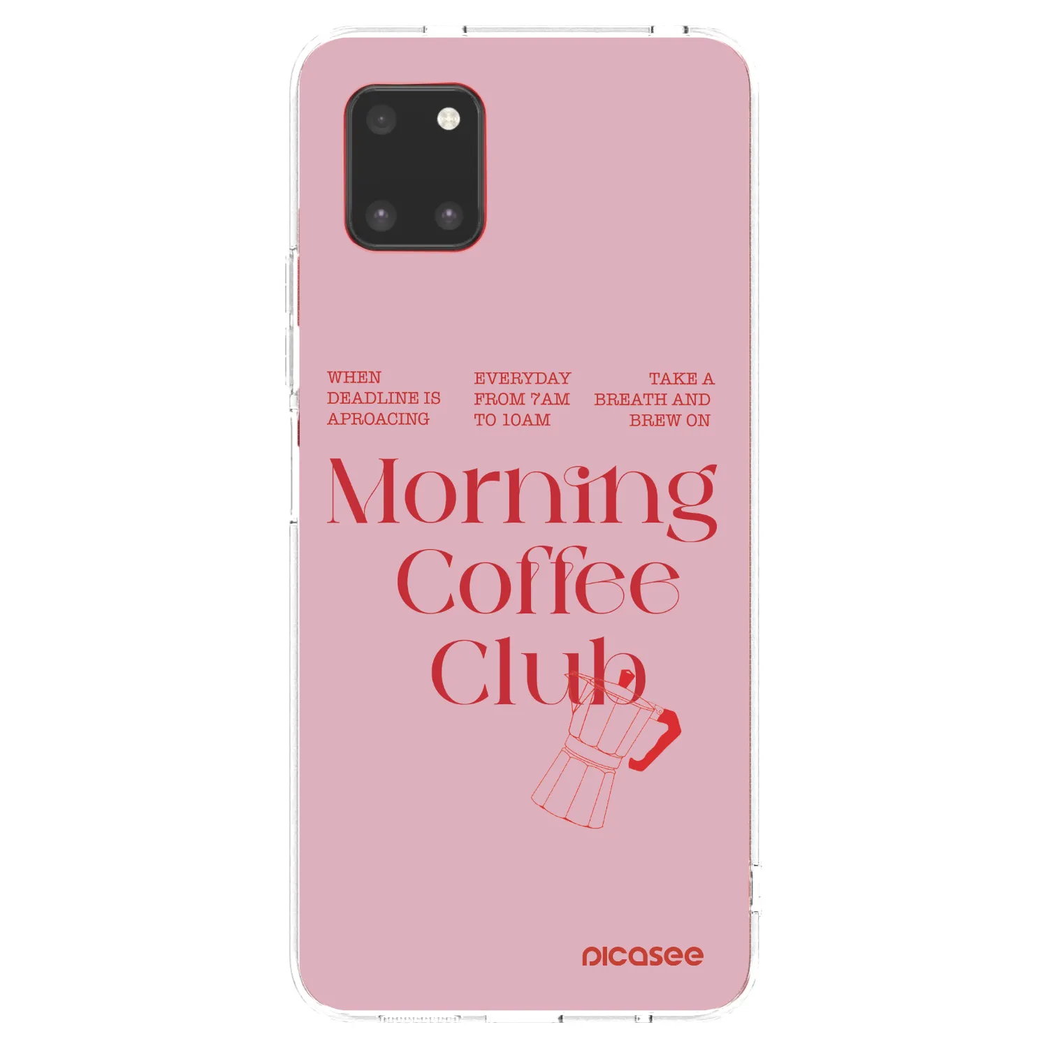 Picasee husă transparentă din silicon pentru Samsung Galaxy Note 10 Lite N770F - Morning