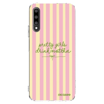 Picasee husă transparentă din silicon pentru Honor 9X Pro - Pretty matcha