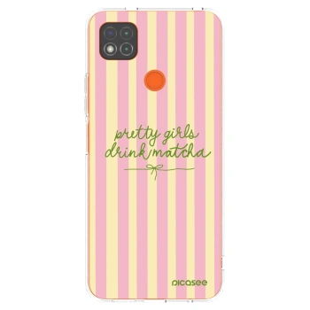 Picasee husă transparentă din silicon pentru Xiaomi Redmi 9C - Pretty matcha
