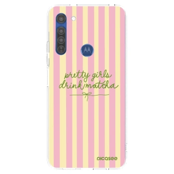 Husă pentru Motorola Moto G8 - Pretty matcha