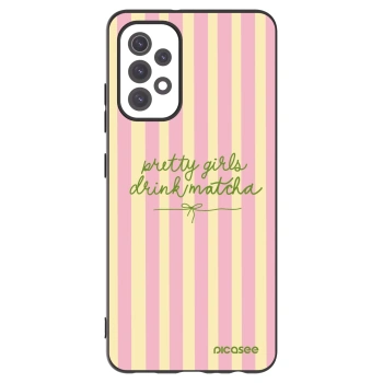 Picasee husă neagră din silicon pentru Samsung Galaxy A32 5G A326B - Pretty matcha
