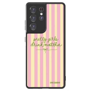 Picasee ULTIMATE CASE pentru Samsung Galaxy S21 Ultra 5G G998B - Pretty matcha