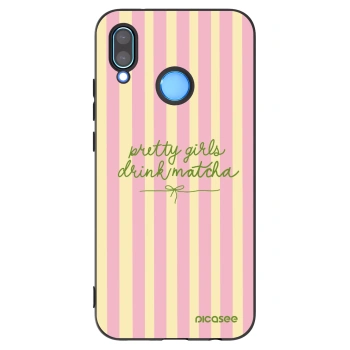 Picasee husă neagră din silicon pentru Huawei P20 Lite - Pretty matcha
