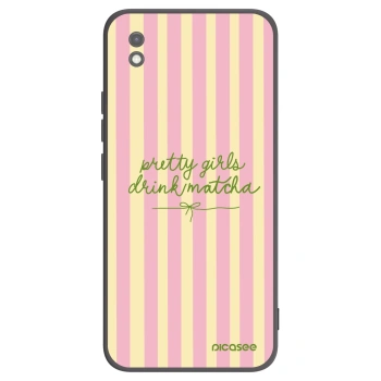 Picasee husă neagră din silicon pentru Xiaomi Redmi 9AT - Pretty matcha