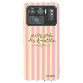 Picasee husă transparentă din silicon pentru Xiaomi Mi 11 Ultra - Pretty matcha