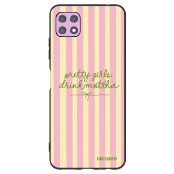 Picasee husă neagră din silicon pentru Samsung Galaxy A22 A226B 5G - Pretty matcha