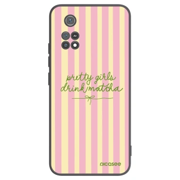 Picasee husă neagră din silicon pentru Xiaomi Poco M4 Pro - Pretty matcha