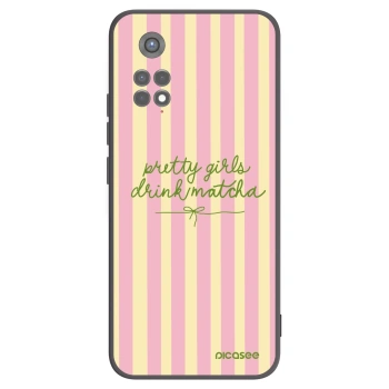 Picasee husă neagră din silicon pentru Xiaomi Redmi Note 11S 5G - Pretty matcha