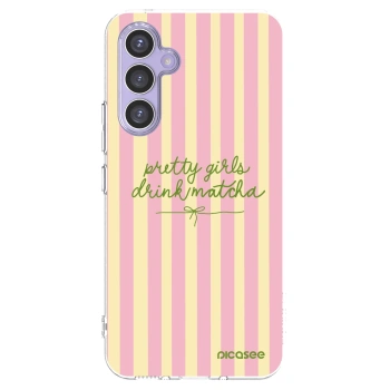 Picasee husă transparentă din silicon pentru Samsung Galaxy A54 5G A546B - Pretty matcha