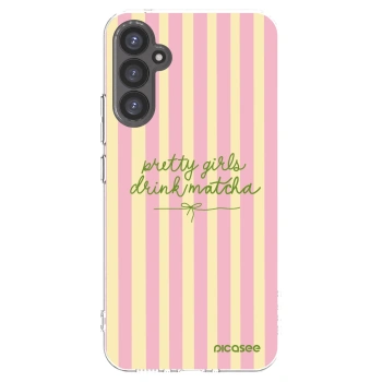 Picasee husă transparentă din silicon pentru Samsung Galaxy A34 5G A346B - Pretty matcha