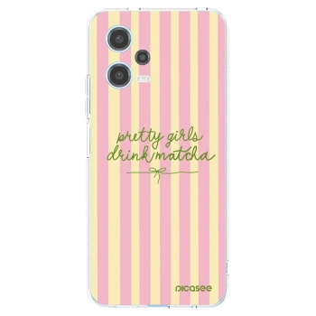Picasee husă transparentă din silicon pentru Xiaomi Redmi Note 12 5G - Pretty matcha