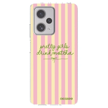 Picasee husă transparentă din silicon pentru Xiaomi Redmi Note 12 Pro+ 5G - Pretty matcha