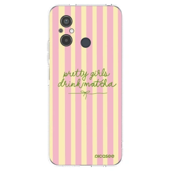 Picasee husă transparentă din silicon pentru Xiaomi Redmi 12C - Pretty matcha
