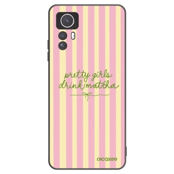 Picasee husă neagră din silicon pentru Xiaomi Redmi Note 12S - Pretty matcha