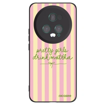 Picasee husă neagră din silicon pentru Honor Magic5 Pro - Pretty matcha