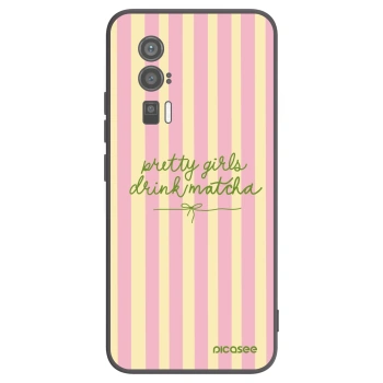 Picasee husă neagră din silicon pentru Xiaomi Poco F5 Pro 5G - Pretty matcha