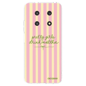 Picasee husă transparentă din silicon pentru Honor Magic4 Lite 5G - Pretty matcha