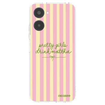Picasee husă transparentă din silicon pentru Realme 10 4G - Pretty matcha