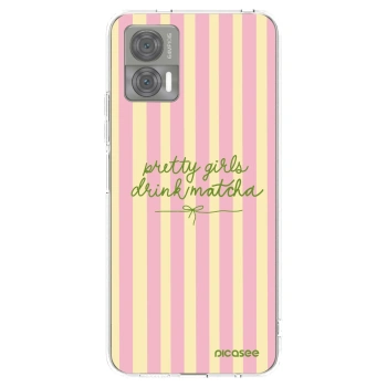Picasee husă transparentă din silicon pentru Motorola Edge 30 Neo - Pretty matcha