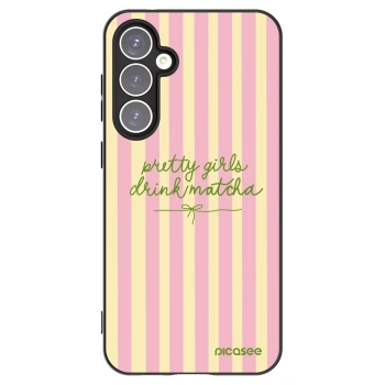 Picasee husă neagră din silicon pentru Samsung Galaxy S23 FE S711B - Pretty matcha