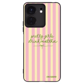 Picasee husă neagră din silicon pentru Xiaomi Redmi 13C 4G - Pretty matcha
