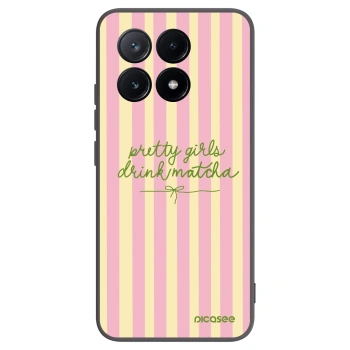 Picasee husă neagră din silicon pentru Xiaomi Poco X6 Pro - Pretty matcha