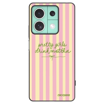 Picasee husă neagră din silicon pentru Xiaomi Redmi Note 13 5G - Pretty matcha