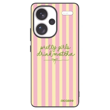 Picasee husă neagră din silicon pentru Xiaomi Redmi Note 13 Pro+ 5G - Pretty matcha